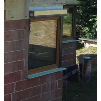 Ciepły parapet dwustronny do okien - Aluplast Ideal 4000/5000 - 35,8x6,3x122cm